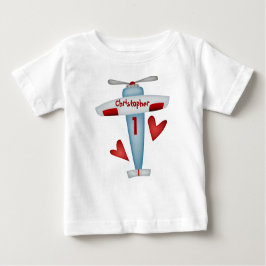 Camiseta Para Bebê Tshirt do partido do avião