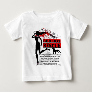 Camiseta Para Bebê Tshirt encarnado do bebê do salvamento - grande