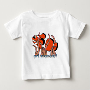 Camiseta Para Bebê TShirt obtido do bebê de Clownfish da anêmona