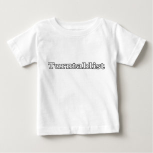 Camiseta Para Bebê Turntablista