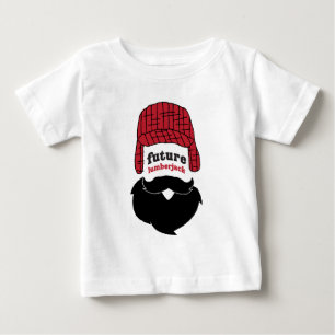 Camiseta Para Bebê Um lenhador