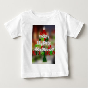 Camiseta Para Bebê Um Natal Muito Feliz