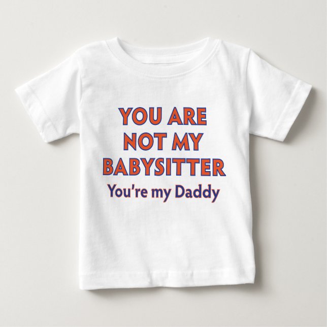 Camiseta Para Bebê Um Pai Não Bebe (Frente)