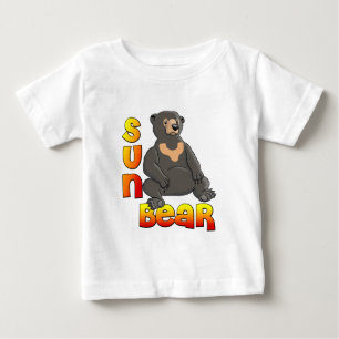 Camiseta Para Bebê Urso de Sun