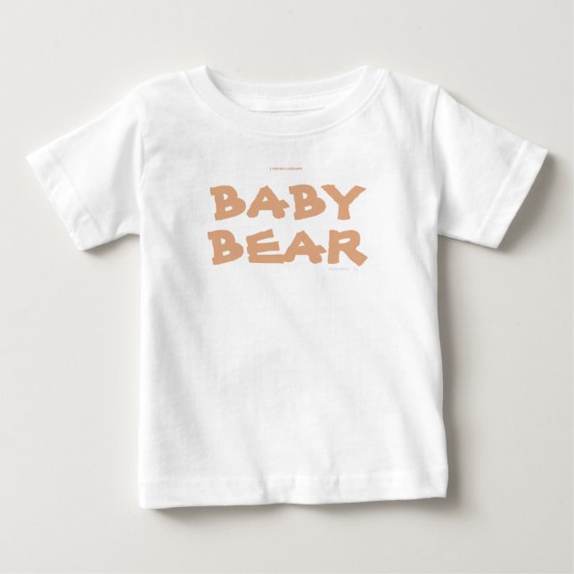 CAMISETA PARA BEBÊ URSO DO BEBÊ (Frente)