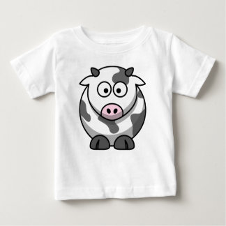 Camiseta Para Bebê Vaca