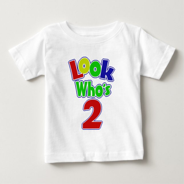 Camiseta Para Bebê Veja quem é 2/ nome personalizado (Frente)