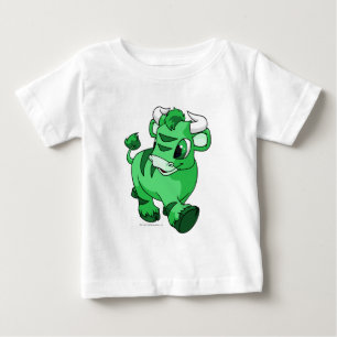 Camiseta Para Bebê Verde dos Kau
