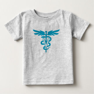 Camiseta Para Bebê Vet Tech - Símbolo veterinário