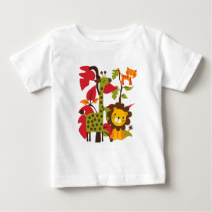 Camiseta Para Bebê Vida do safari