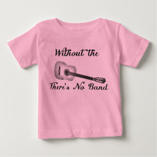 Camiseta Para Bebê Violão Acústico Toddler Long Sleeve Tee