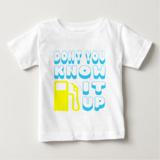 Camiseta Para Bebê Você não sabe a bomba ele acima