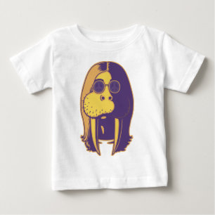 Camiseta Para Bebê Walrus Man