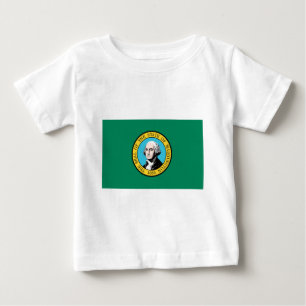 Camiseta Para Bebê Washington