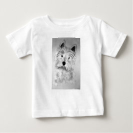 Camiseta Para Bebê West Highland White Terrier