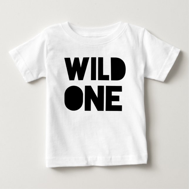 CAMISETA PARA BEBÊ WILD ONE TEE (Frente)
