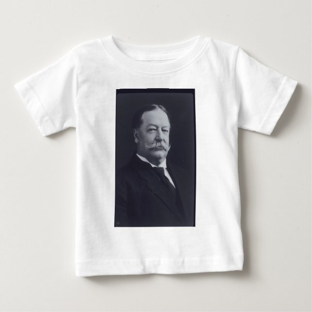 Camiseta Para Bebê William Taft (Frente)