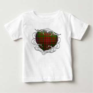 Camiseta Para Bebê Wilson Tartan Heart
