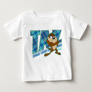 Camiseta Para Bebê XADREZ de erro Tornado TAZ™