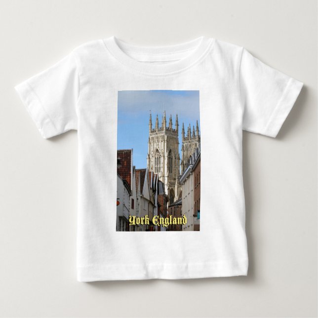 Camiseta Para Bebê York Minster (Frente)