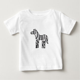 Camiseta Para Bebê Zebra Wild Thing