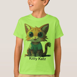 Camiseta para bebês e crianças da Tripulação de ga