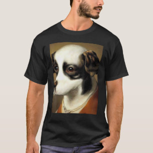 Camiseta Para Cachorro Bonito Ventilador De Puppie No Estil