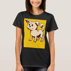 Camiseta Para Cachorro Bonito Ventilador De Puppie No Estil