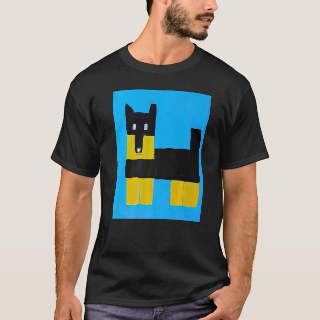 Camiseta Para Cachorro Cachorro Cachorro Estilo 101 (Frente)