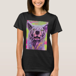 Camiseta Para Cachorro Cachorro Cachorro Estilo De Arte Cac