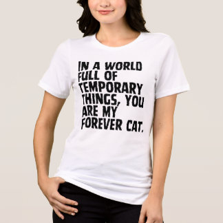 Camiseta Para Cada Atitude de Gato