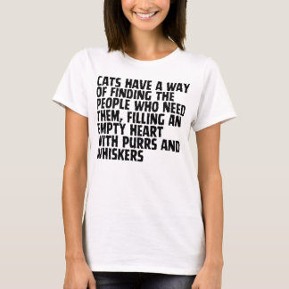 Camiseta Para Cada Atitude de Gato