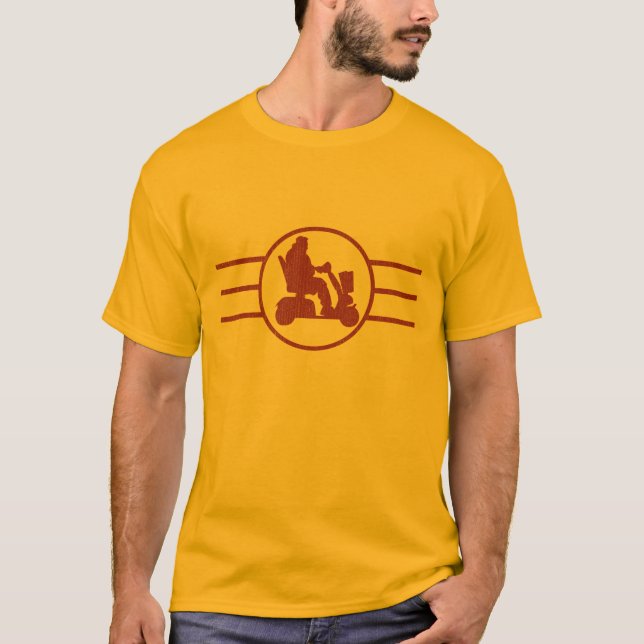 Camiseta para Cadeira de Mobilidade para Deficient (Frente)