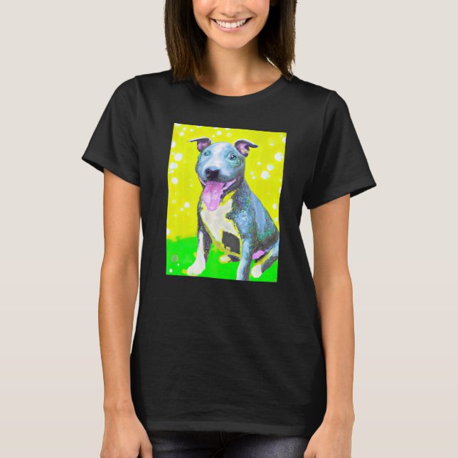 Camiseta Para Cão Cachorro Cachorro Ventilador No Estilo De (Frente)