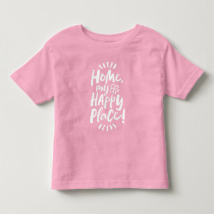 Camiseta Para casa, meu Lugar Feliz! Home Body Cozy - Mante