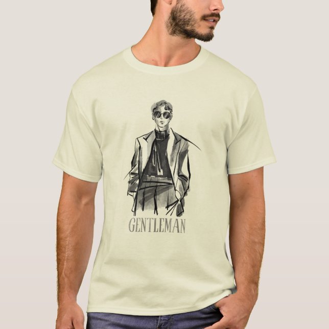 Camiseta para cavalheiro (Frente)