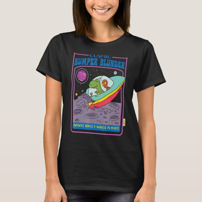 Camiseta Pára-choque Cósmico Infinito Quebra De Espaço Infi (Frente)