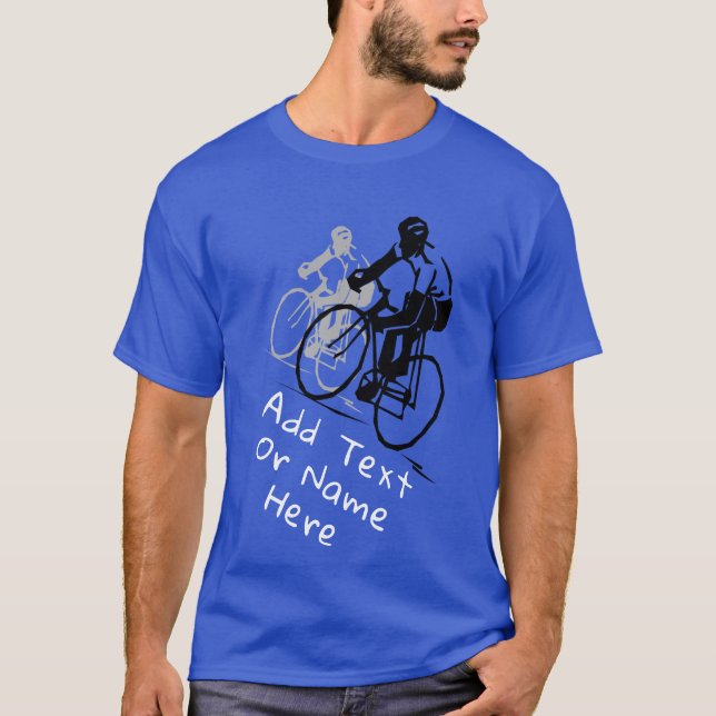 Camiseta Para ciclismo. Personalizar (Frente)