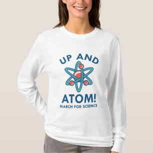 Camiseta Para Cima E Atom!