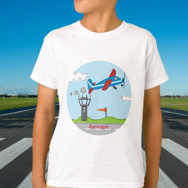 Camiseta Para Cima E Para Fora! Avião Cujo Pequeno Nome Do