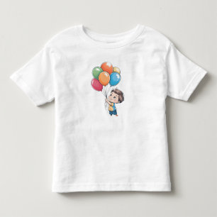 Camiseta "Para Cima e para Fora: Joyful Balloon Adventure T