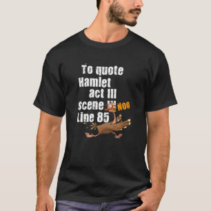 Camiseta para citar martelo literário