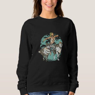 Camiseta Para Corridas. Treinando Mulheres Cão Correndo