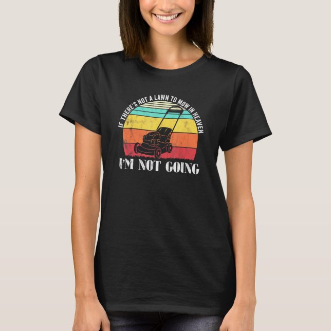 Camiseta Para Cortar a Grama  Corte de Grama Jardim (Frente)