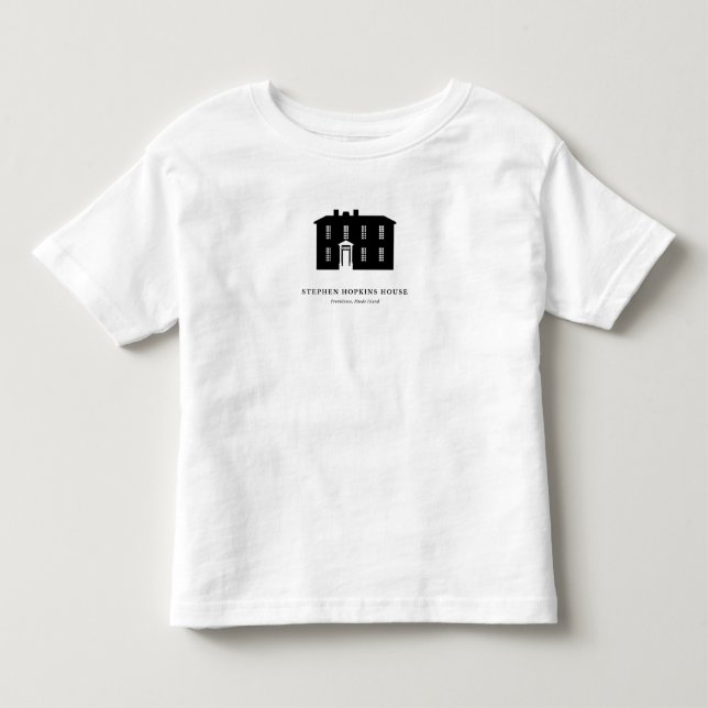 Camiseta para Criança — Casa Stephen Hopkins (Frente)