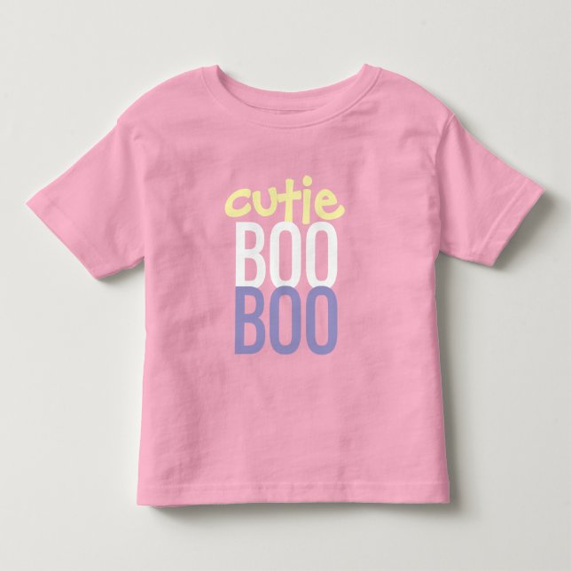 Camiseta para Criança: HALLOWEEN Cutie Boo #7 (Frente)