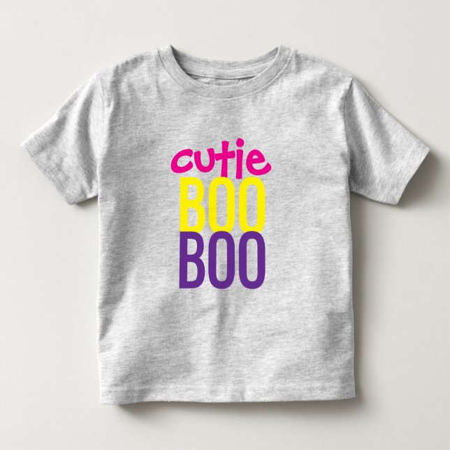 Camiseta para Criança: HALLOWEEN Cutie Boo #8 (Frente)