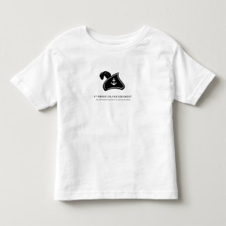 Camiseta para crianças — 1º Regimento de Rhode Isl
