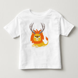 Camiseta para crianças da Lion Antlered