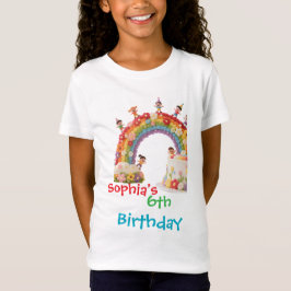 Camiseta Para crianças de aniversário Festa Infantil Festa 